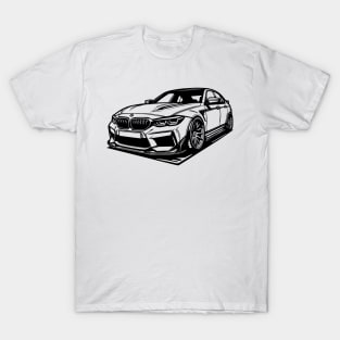 Experience the Thrill of BMW M Series Car Ultimate Driving Machine Enthusiasts T-Shirt